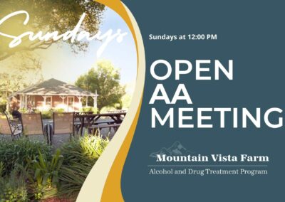 AA Meeting Sundays at 12:00 PM
