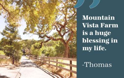 The recovery community at Mountain Vista Farm has always been a very special group of people.